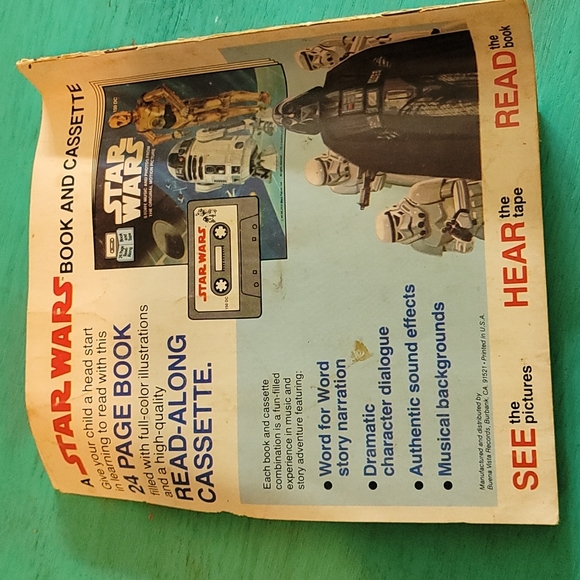 Original Star Wars Read Along Book - Picture 4 of 4